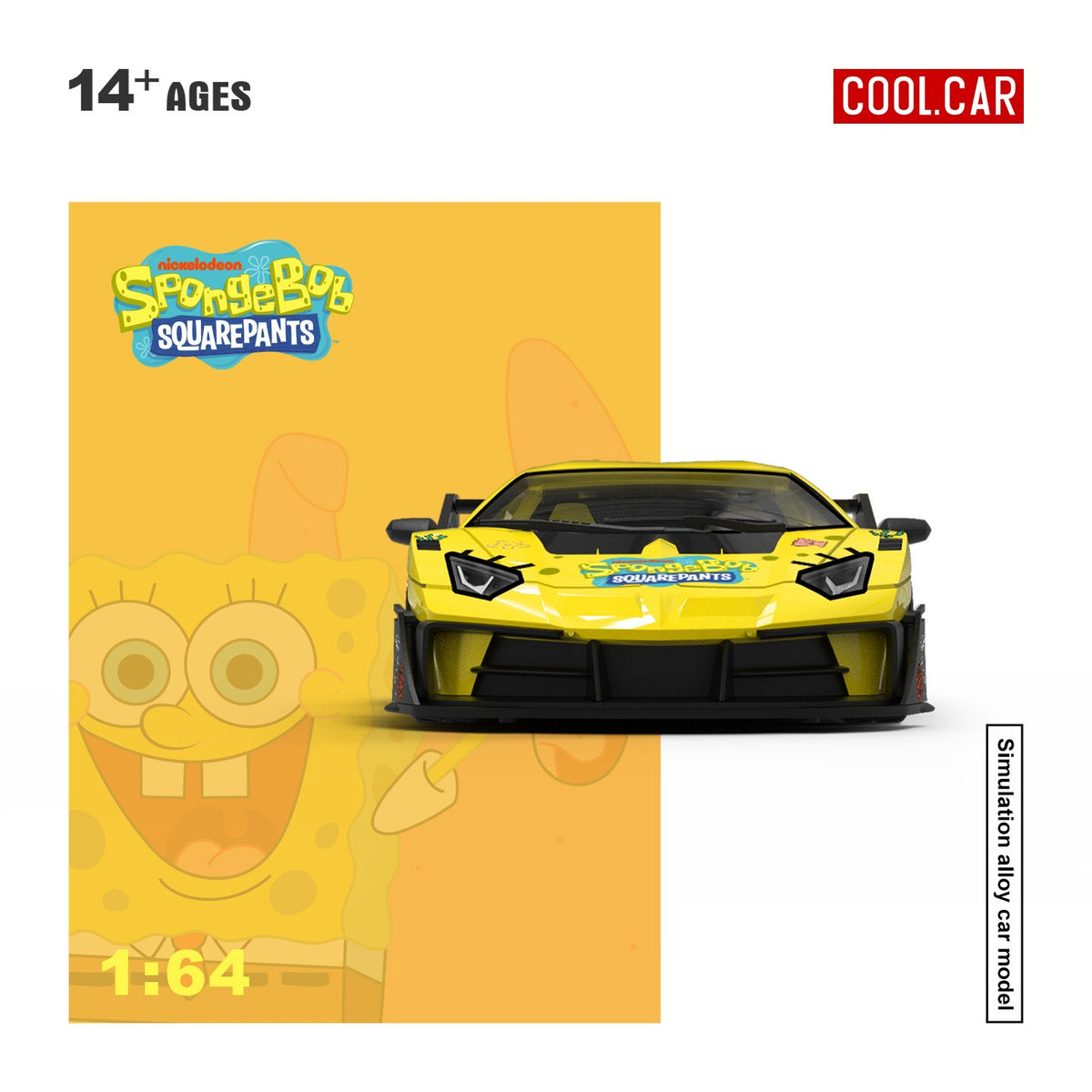 CoolCar - Pre-Order - Lamborghini GTEVO SpongeBob - CC643836