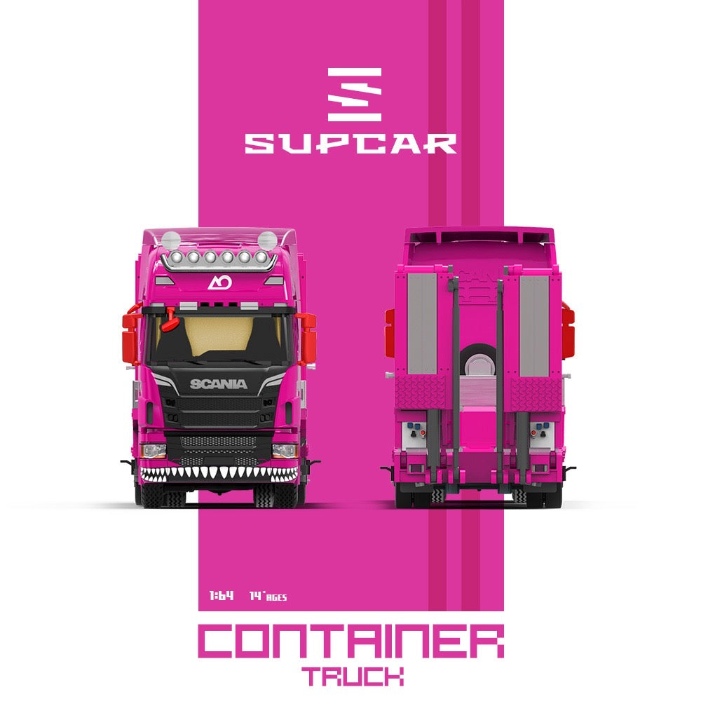 SuperCar - Pre-Order - Scania Flatbed Transport Truck AO-Racing - SC647507