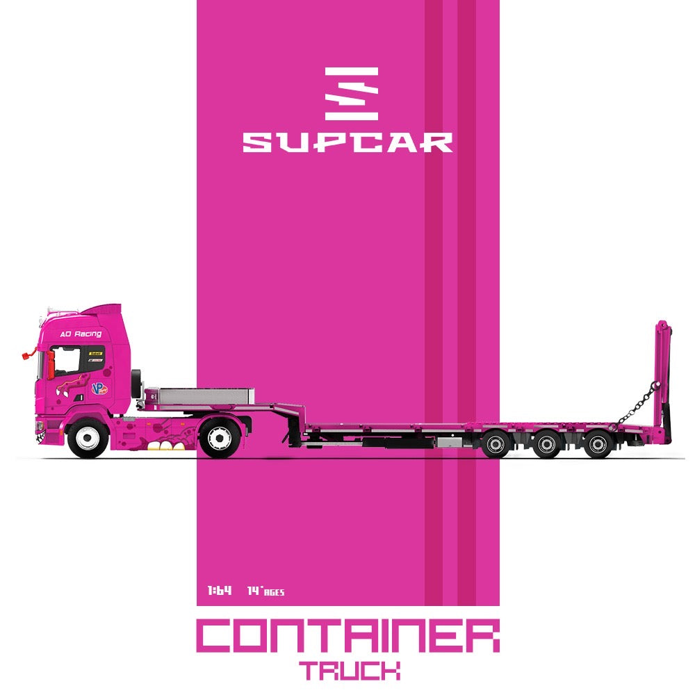 SuperCar - Pre-Order - Scania Flatbed Transport Truck AO-Racing - SC647507