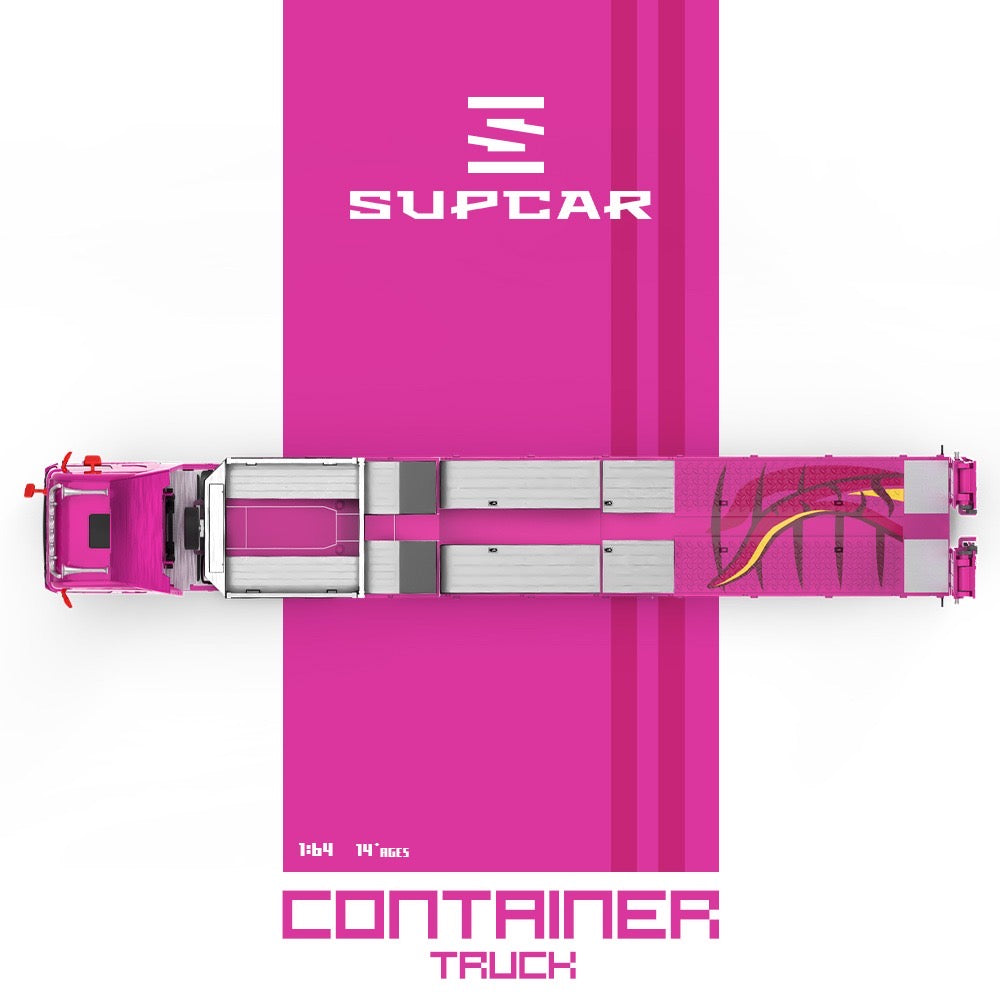 SuperCar - Pre-Order - Scania Flatbed Transport Truck AO-Racing - SC647507