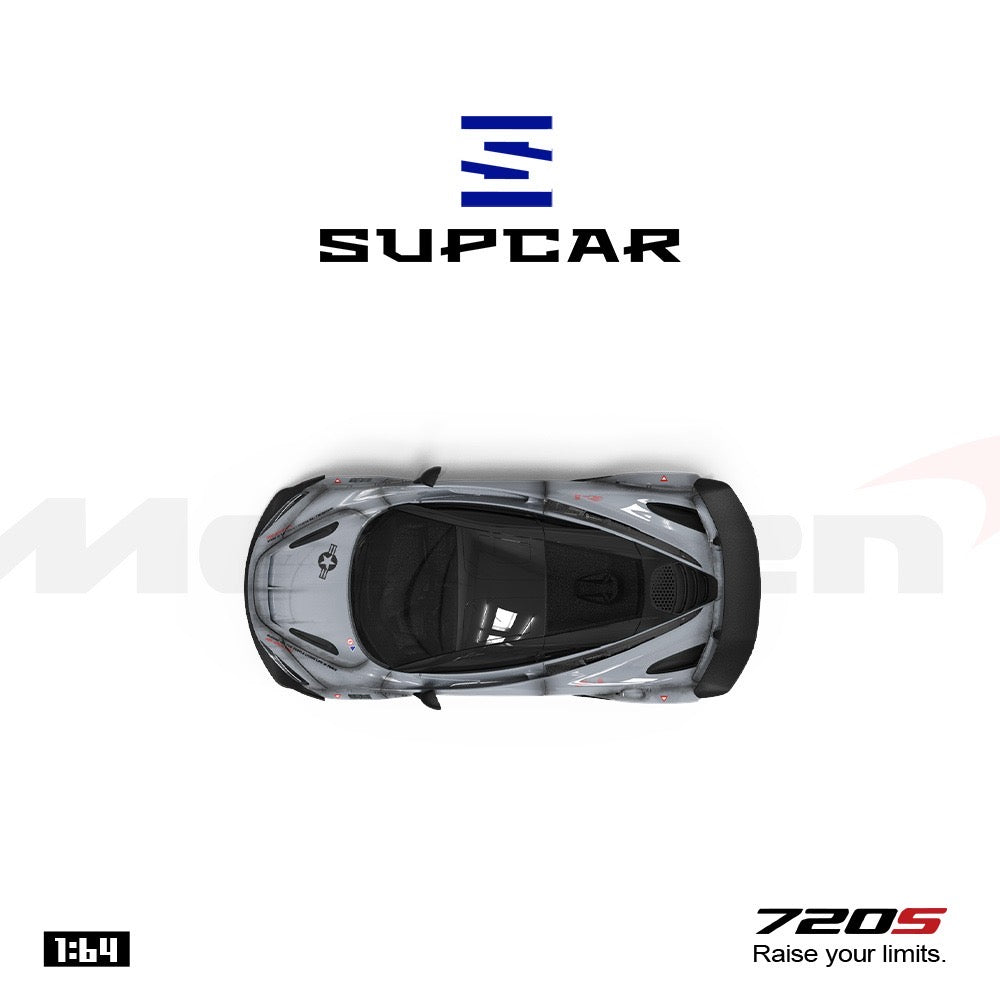 SuperCar - Pre-Order - McLaren 720S Grey Shadow - SC800402