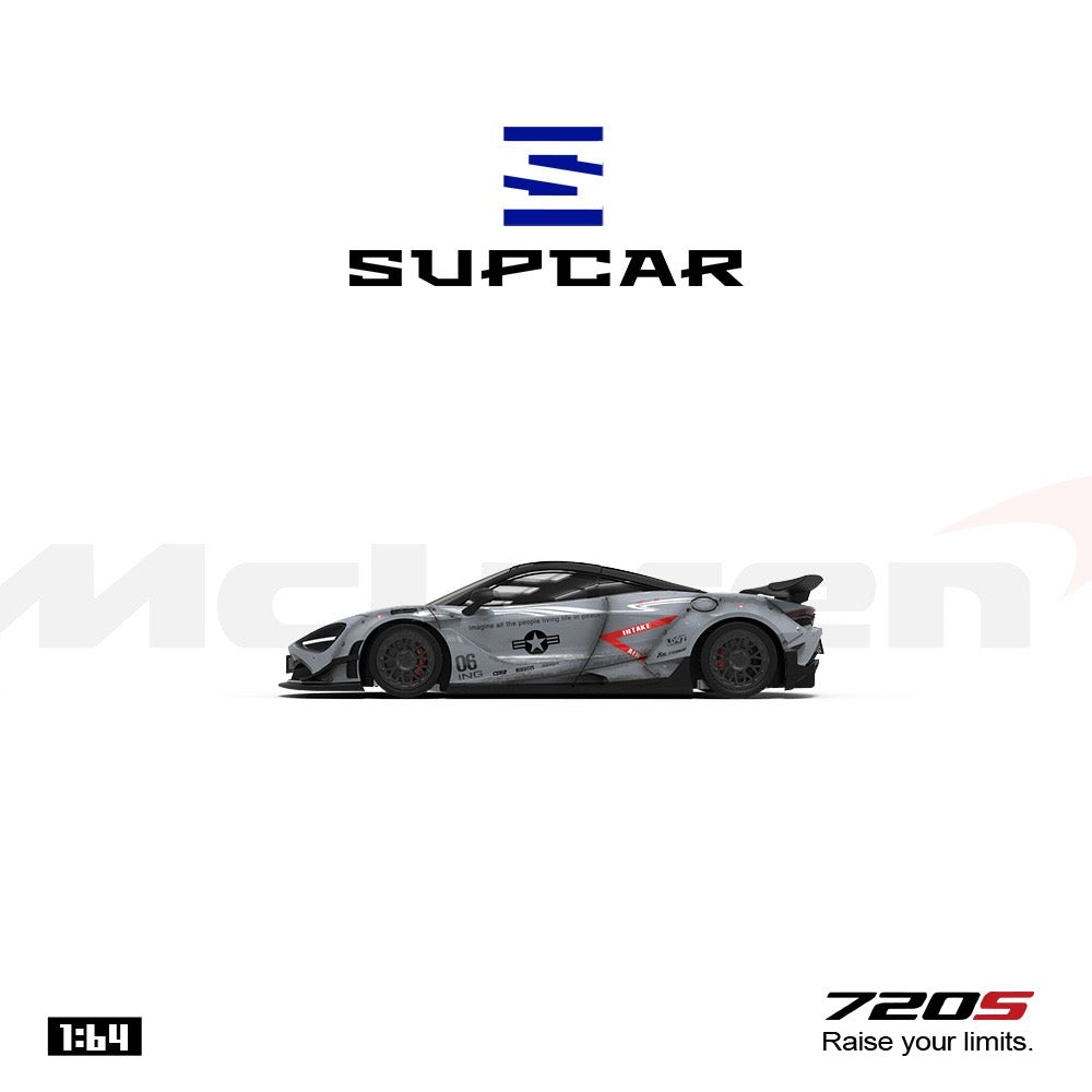 SuperCar - Pre-Order - McLaren 720S Grey Shadow - SC800402
