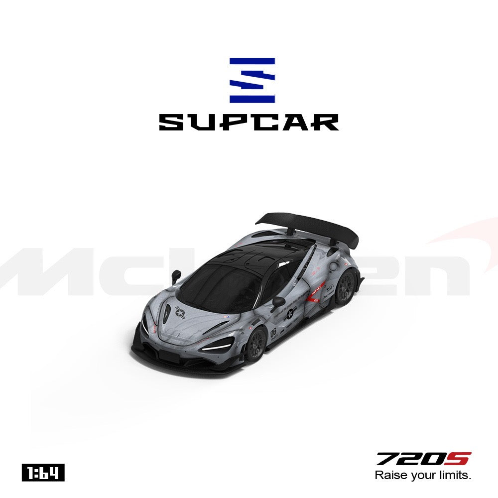 SuperCar - Pre-Order - McLaren 720S Grey Shadow - SC800402