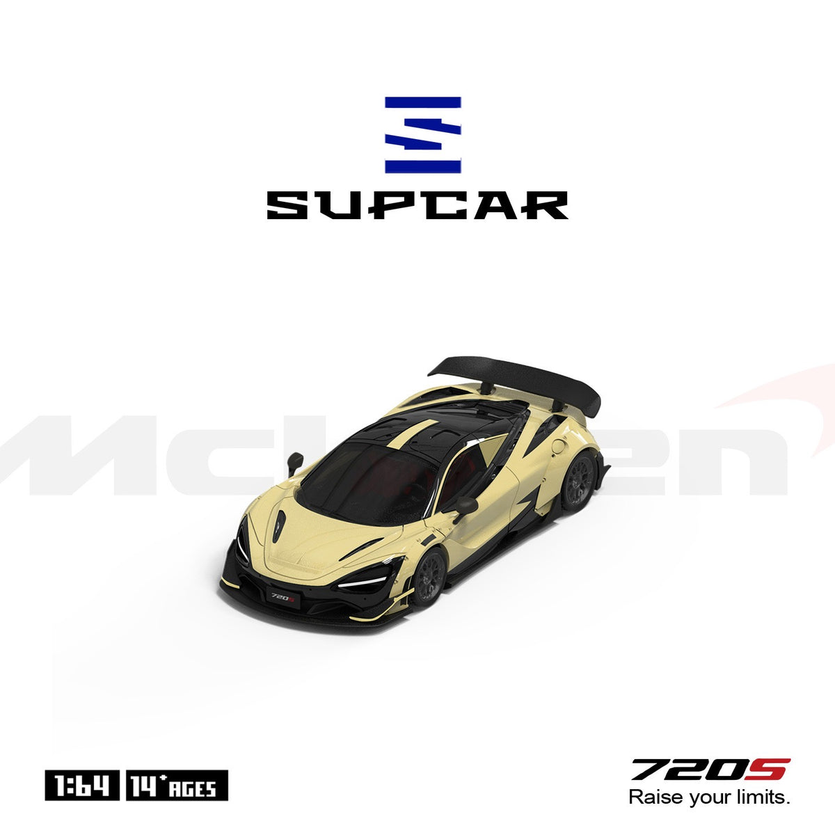 SuperCar - Pre-Order - McLaren 720S, light yellow - SC800405