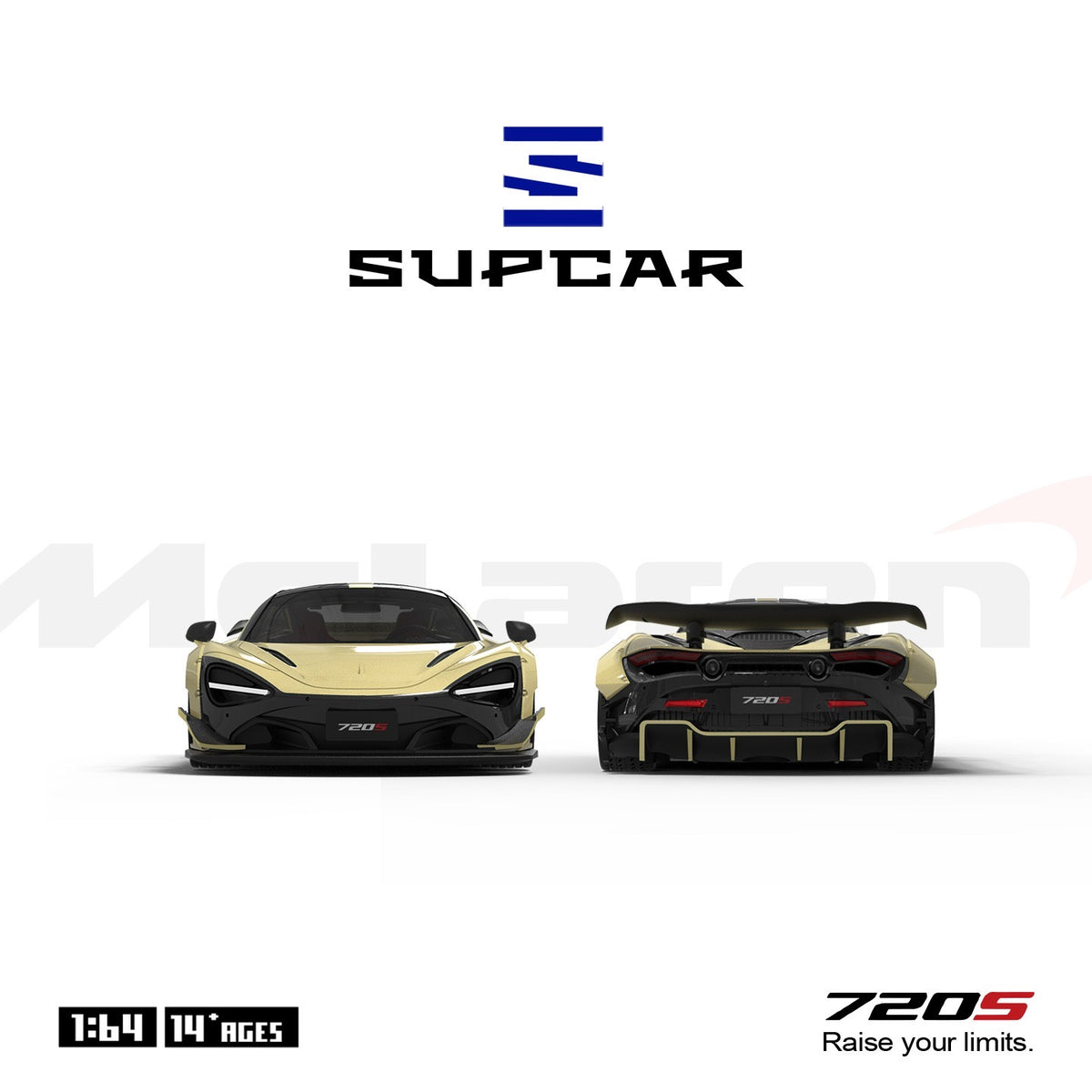 SuperCar - Pre-Order - McLaren 720S, light yellow - SC800405