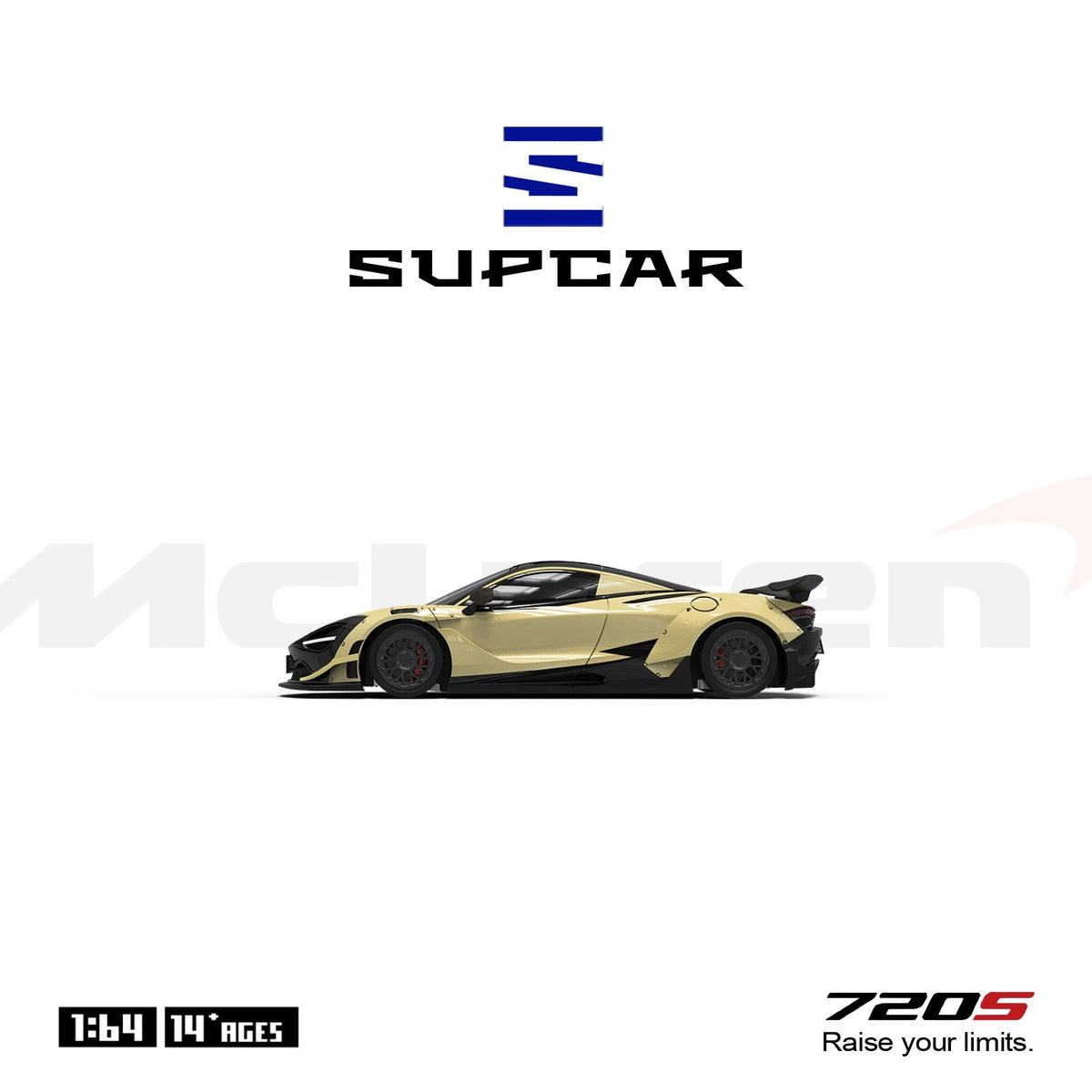 SuperCar - Pre-Order - McLaren 720S, light yellow - SC800405