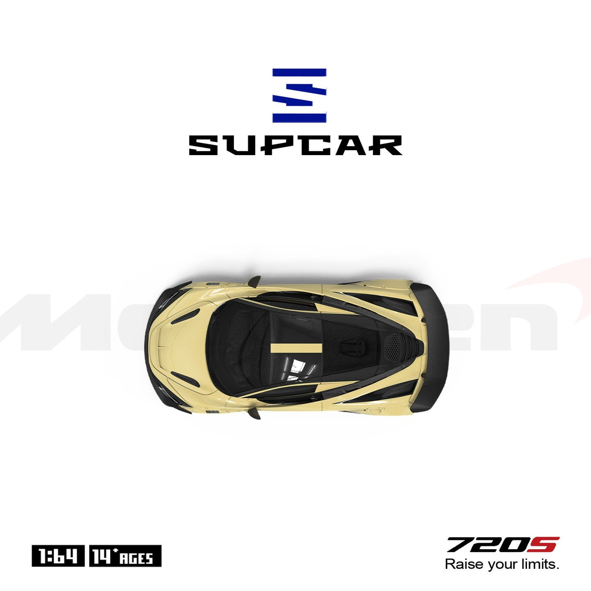SuperCar - Pre-Order - McLaren 720S, light yellow - SC800405
