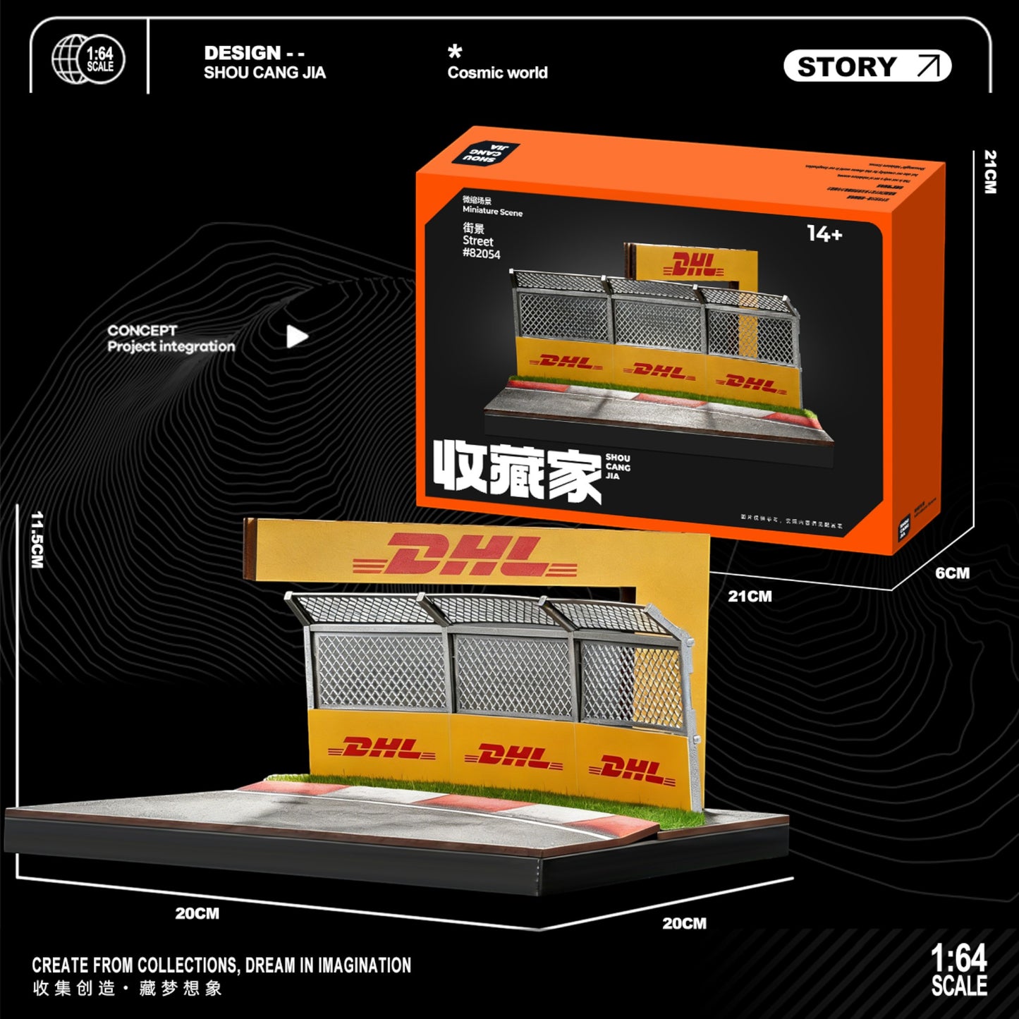 SCJ Diorama - Pre-Order - F1 Corner Scene Diorama - SCJ-82054