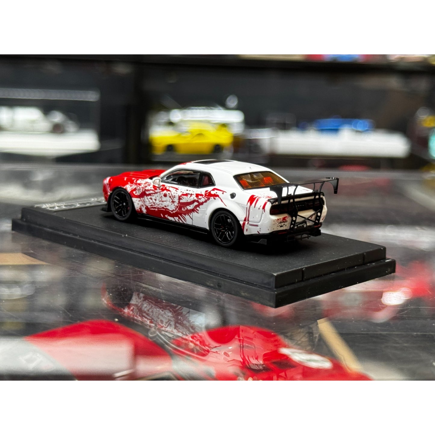 Stance Hunters - Pre-Order - Dodge  Challenger Hellcat “Blood Splatter” - SH64-CHA-BLOOD