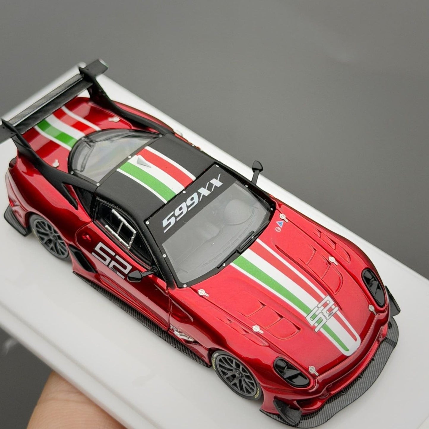 SK Model - 599XX EVO, #52 - metallic red - SK64-599XX-RED
