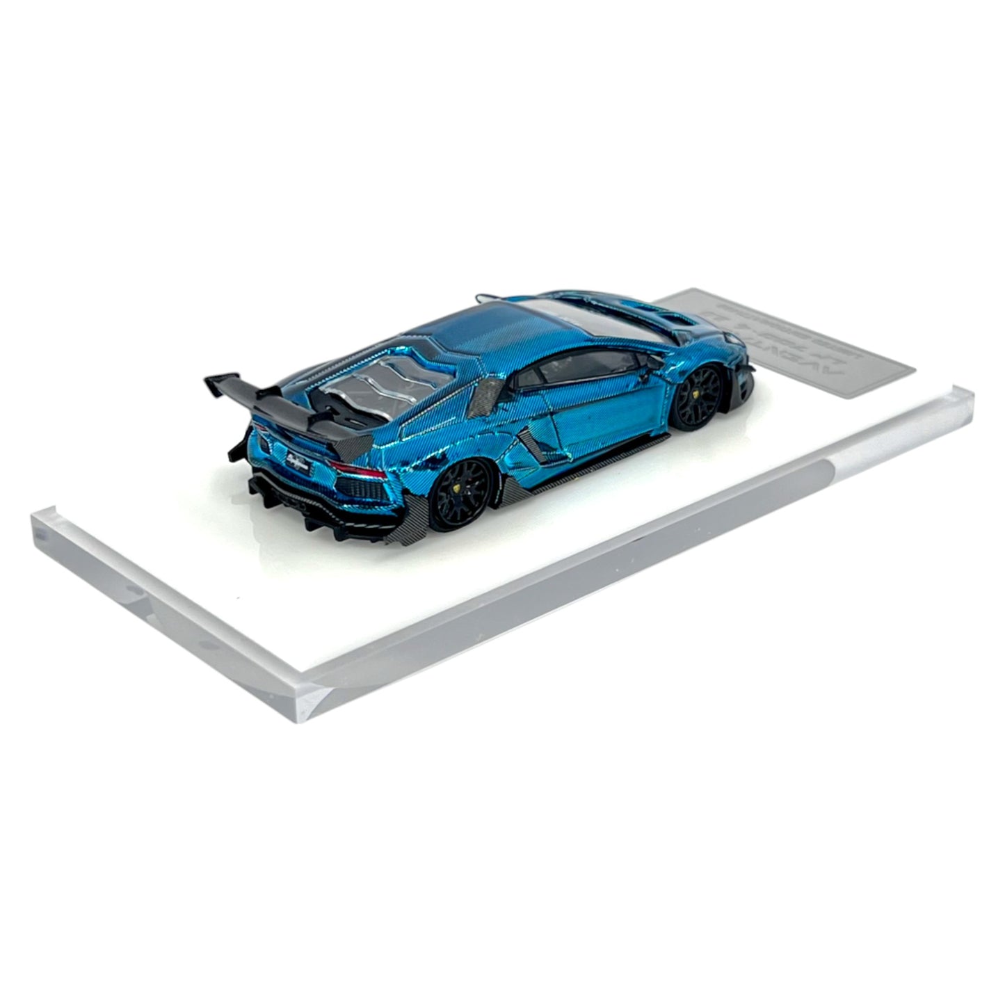 Star Model - Lamborghini Aventador LP700-4 LBWK 2.0, Chrome Carbon Blue