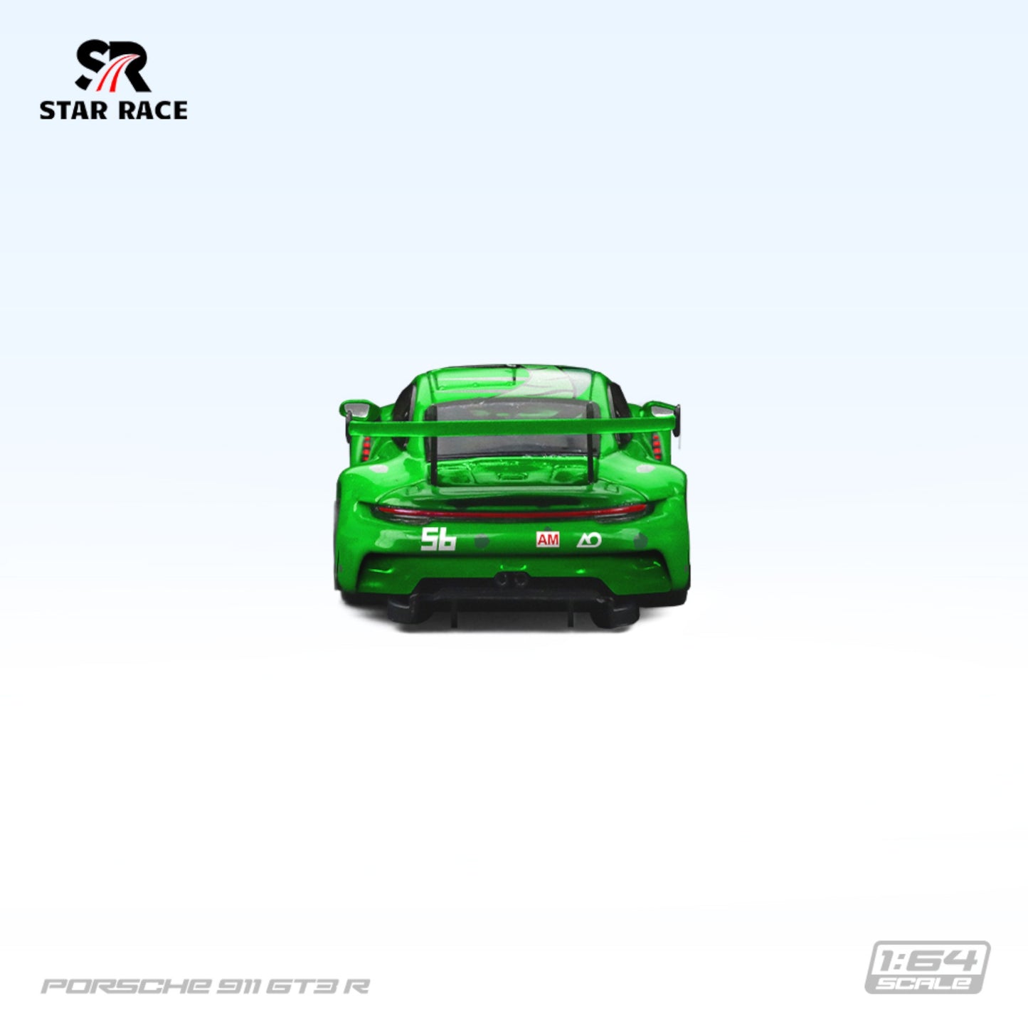 Star Race - Pre-Order - Porsche 911 GT3 R - Tyrannosaurus No. 56 green - SR64019