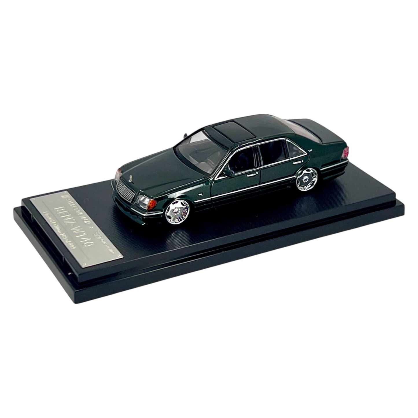 Street Waepon - Mercedes Benz W140 S Class, dark green - STW111