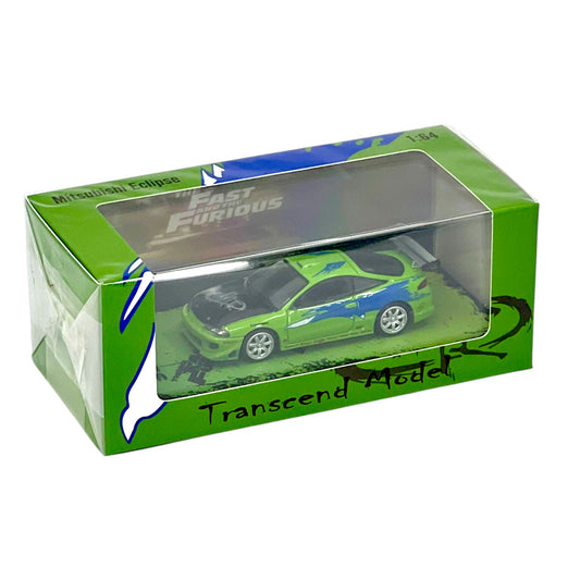 Transcend Models - Mitsubishi Eclipse - green-black - 1:64