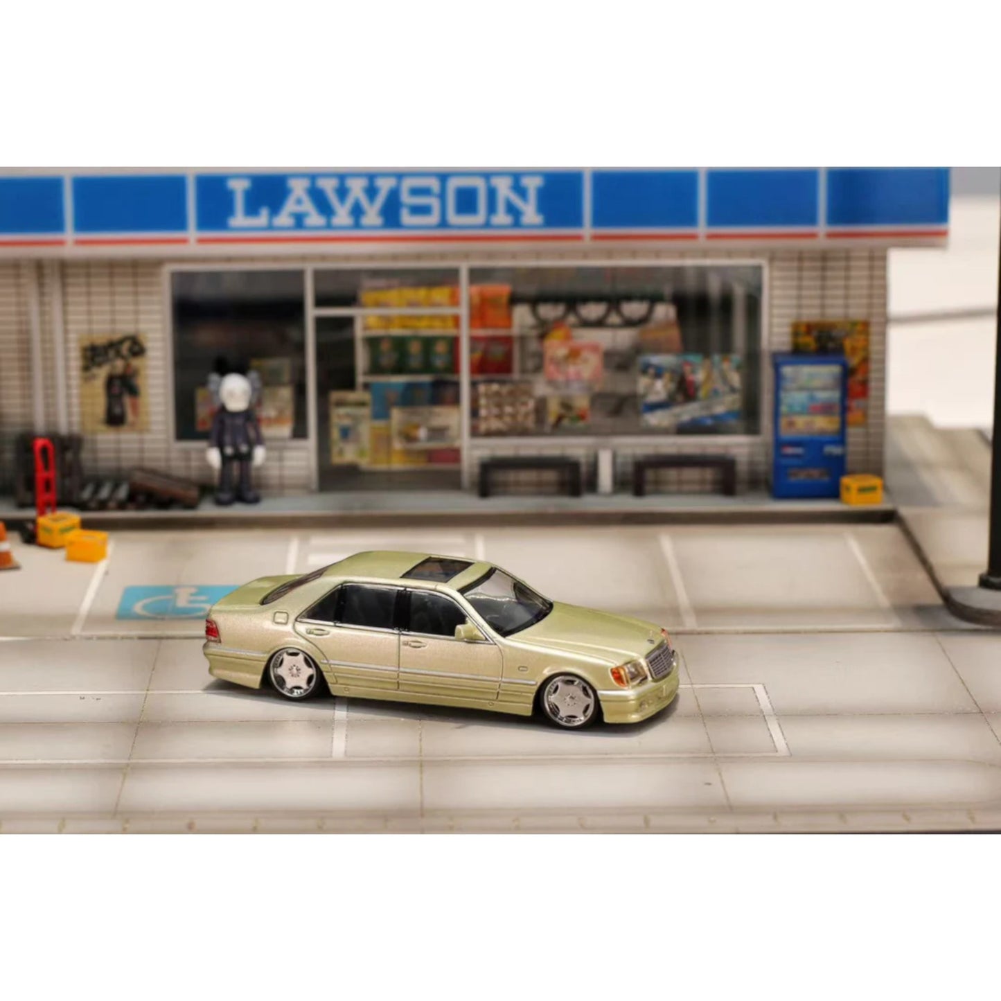 Street Weapon - Mercedes-Benz W140, S600, gold - STW178