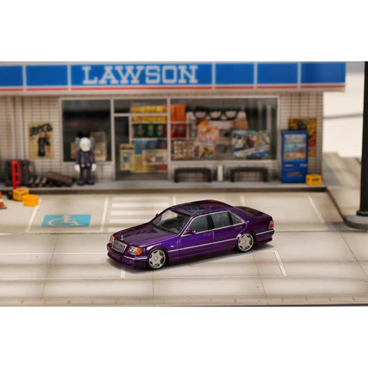 Street Weapon - Mercedes-Benz W140, S600, purple - STW179