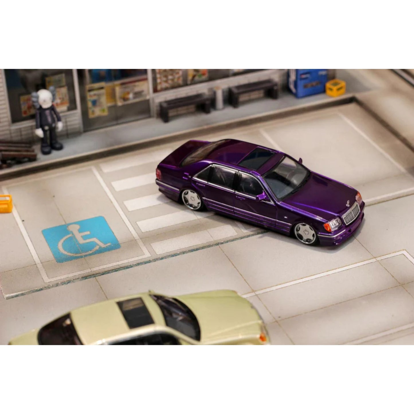 Street Weapon - Mercedes-Benz W140, S600, purple - STW179