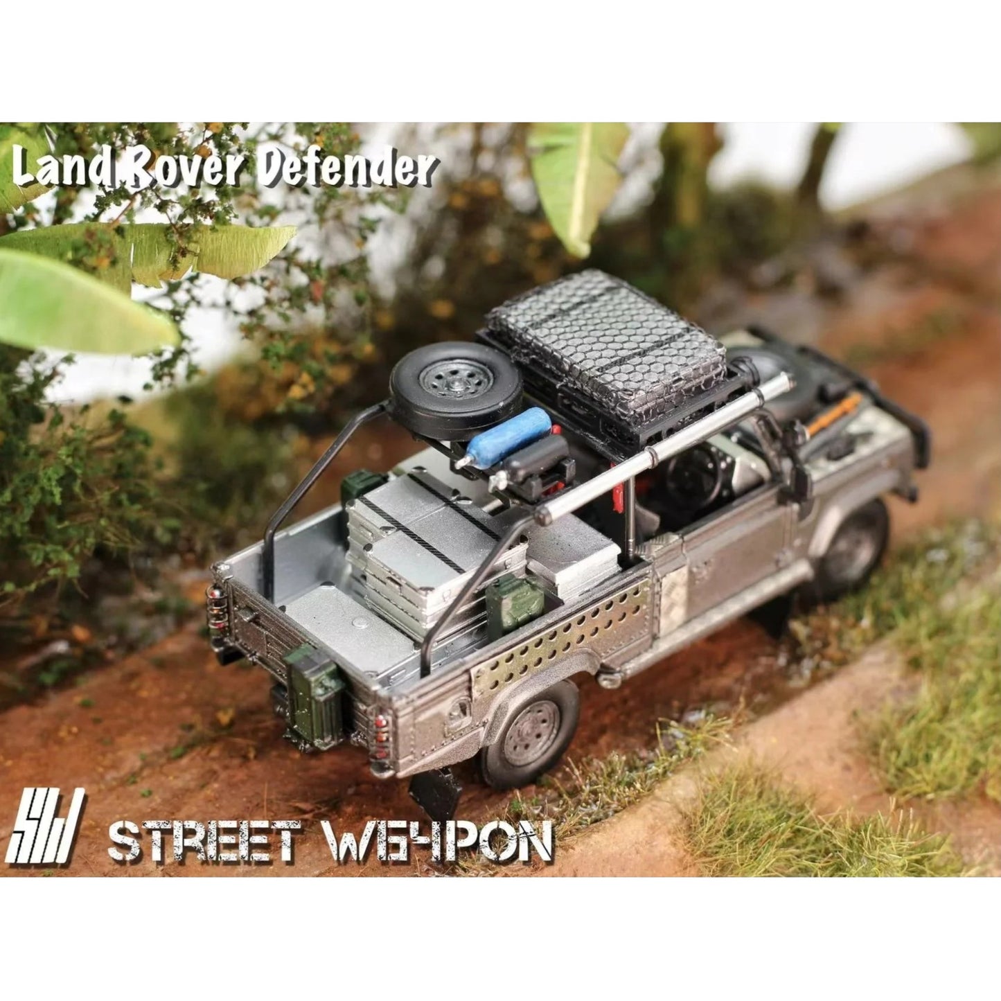 Street Weapon - Land Rover Defender *Tomb Raider*, grey - STW185