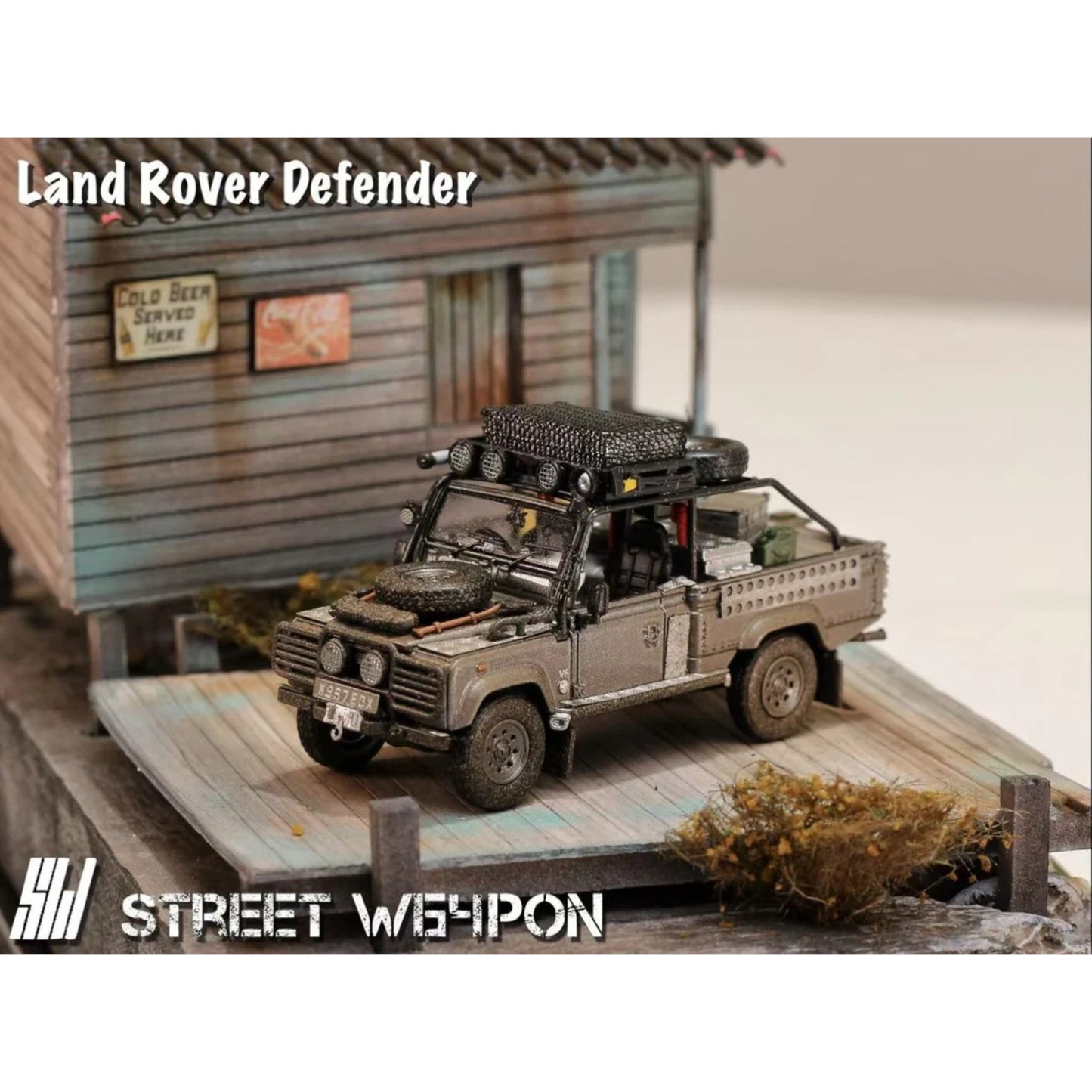 Street Weapon - Land Rover Defender *Tomb Raider*, muddy - STW186