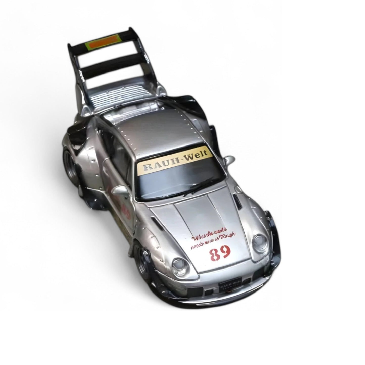 Street Weapon - RWB 993 Zamac high tail, grey - STW191