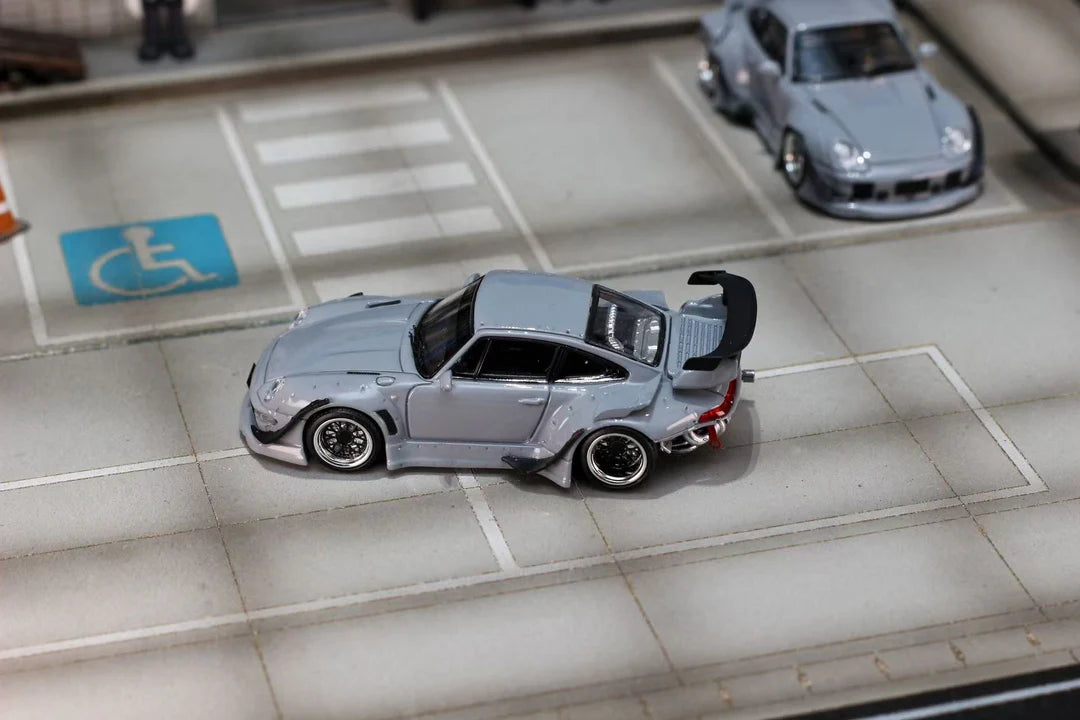 Street Weapon - Pre-Order - RWB 993 low tail, nardo grey - STW260