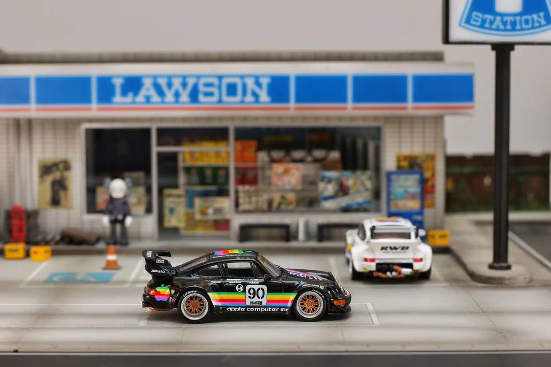 Street Weapon - Pre-Order - RWB 964 *apple* low tail, black - STW265