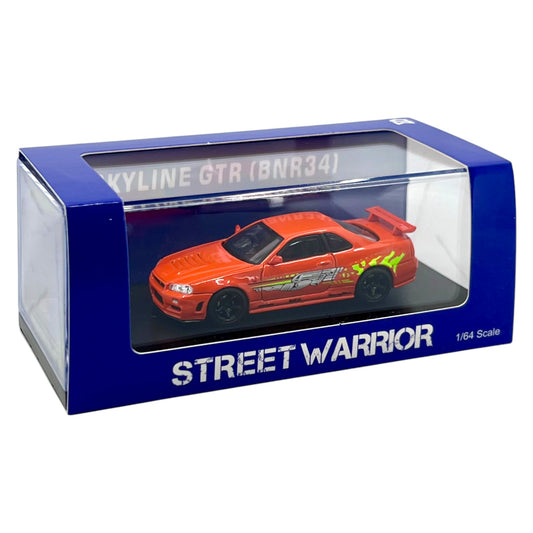 StreetWeapon - Nissan Skyline GT-R (R34) Fast & Furious - SW64-R34-FNF-ORG