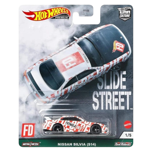 Hot Wheels 2021 - Slide Street - Nissan Silvia S14 - GRJ82
