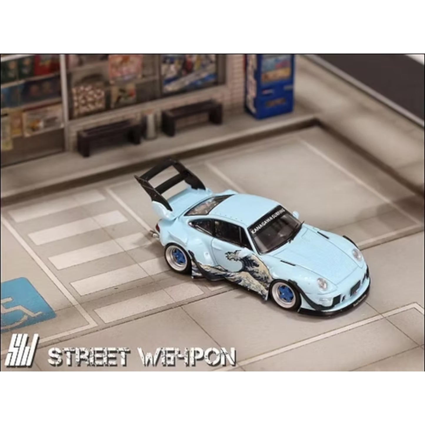 Street Warrior - Porsche RWB 993 Kanagawa Surfing - High Tail - SW64-993KANA