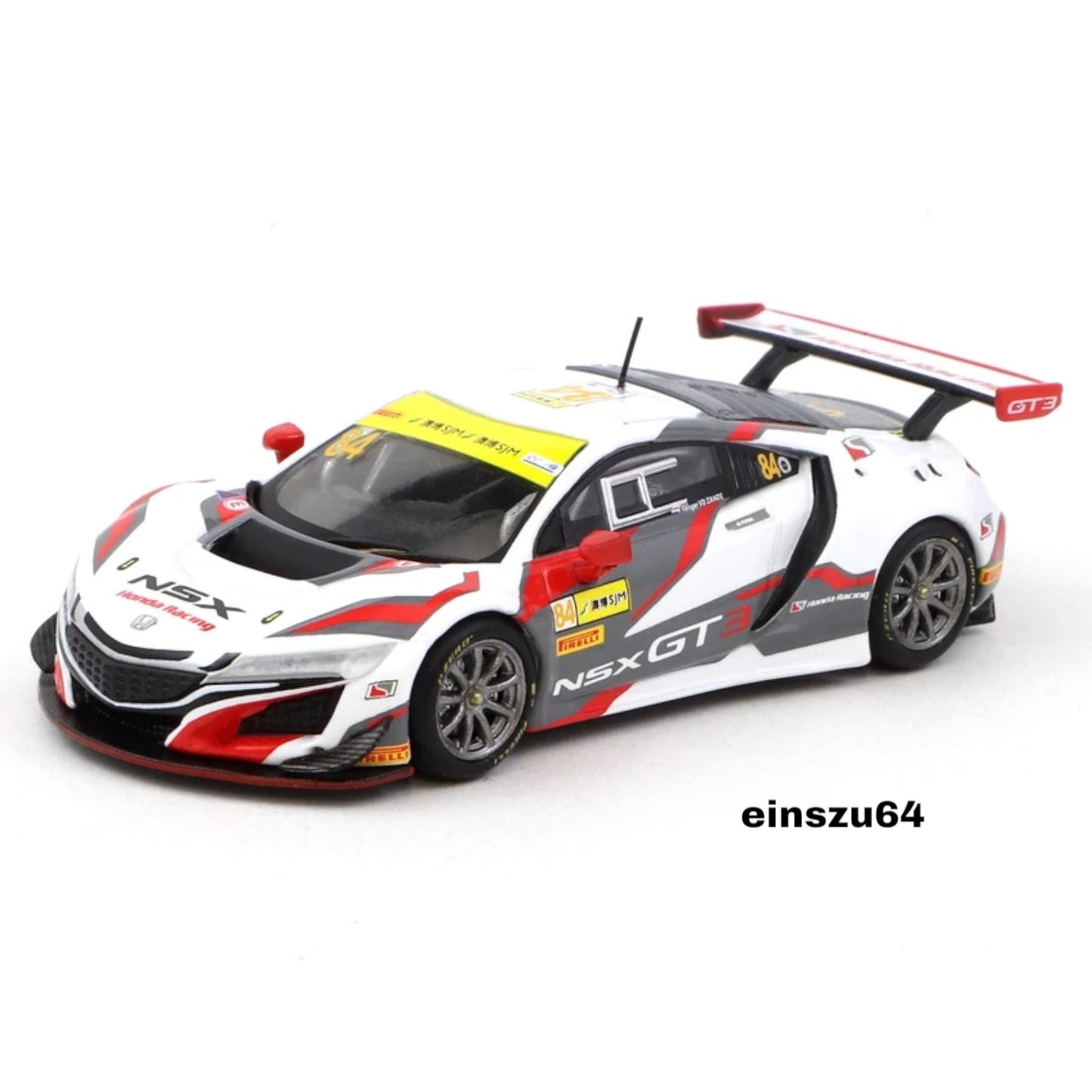 Tarmac Works - 017 Honda NSX GT3 Macau GT Cup - T64-028-17MGT84 - 1:64