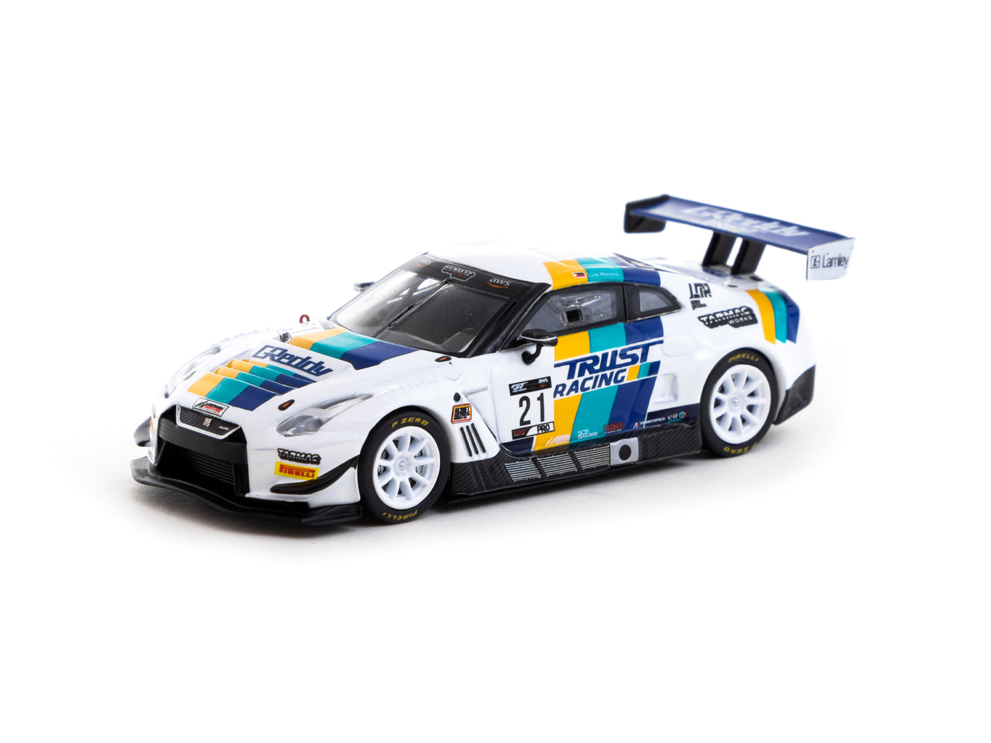 Tarmac Works - 2020 Nissan GT-R Nismo GT3 + Truck - 1:64 -T64-035-GDY