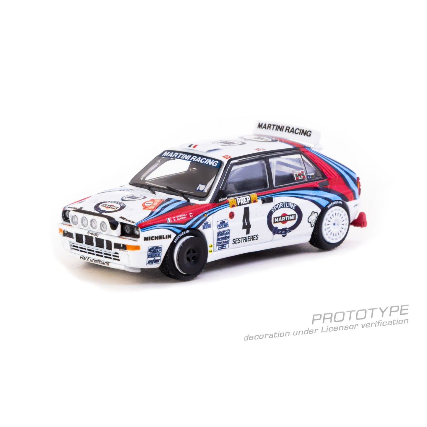 Tarmac Works - Pre-Order - 1992 Lancia Delta HF Integrale #4 Monte Carlo Rally - T64-049-92MCR04