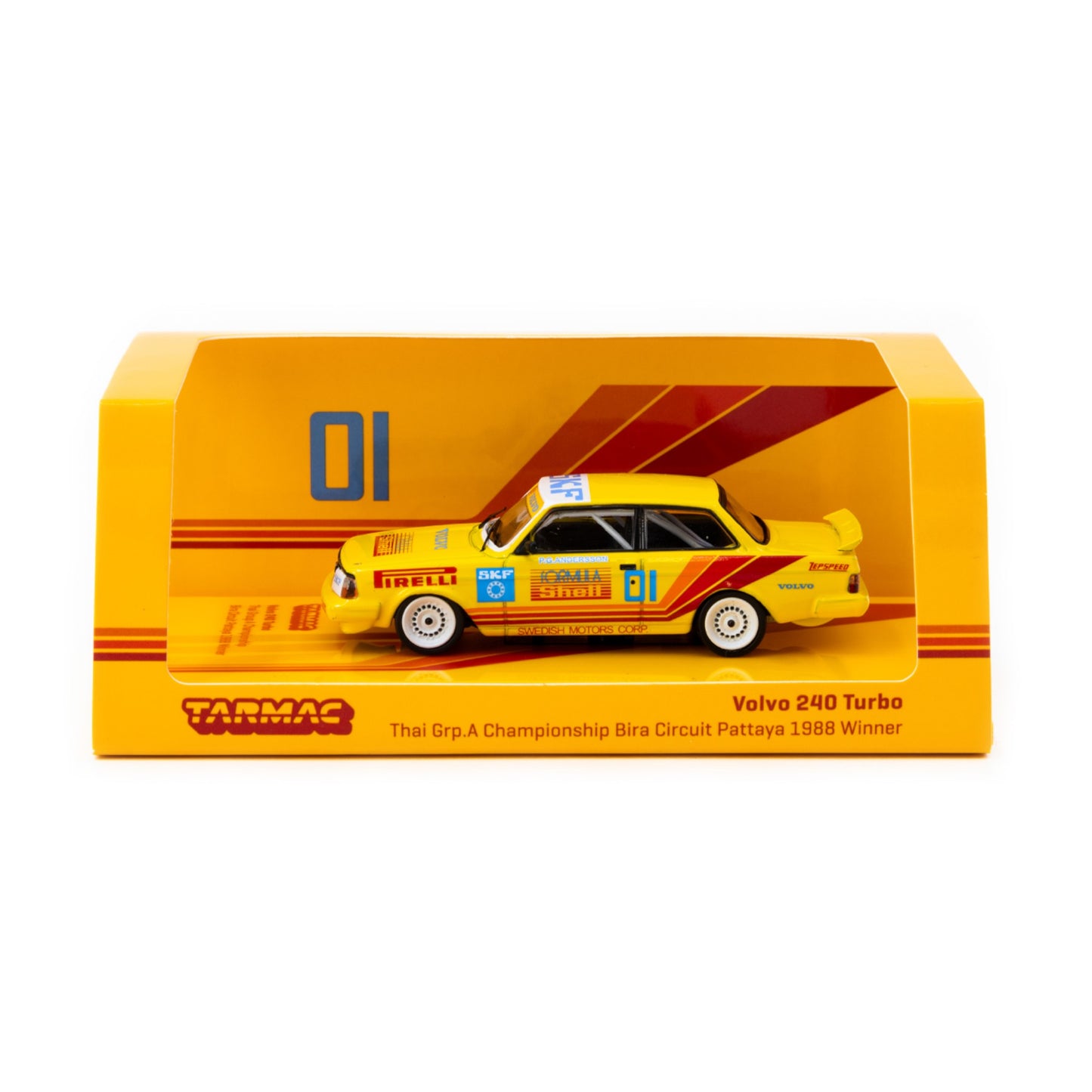 Tarmac Works - Volvo 240 Turbo, Per-Gunnar Andersson Thai Group A Championship - T64-050-88THA01