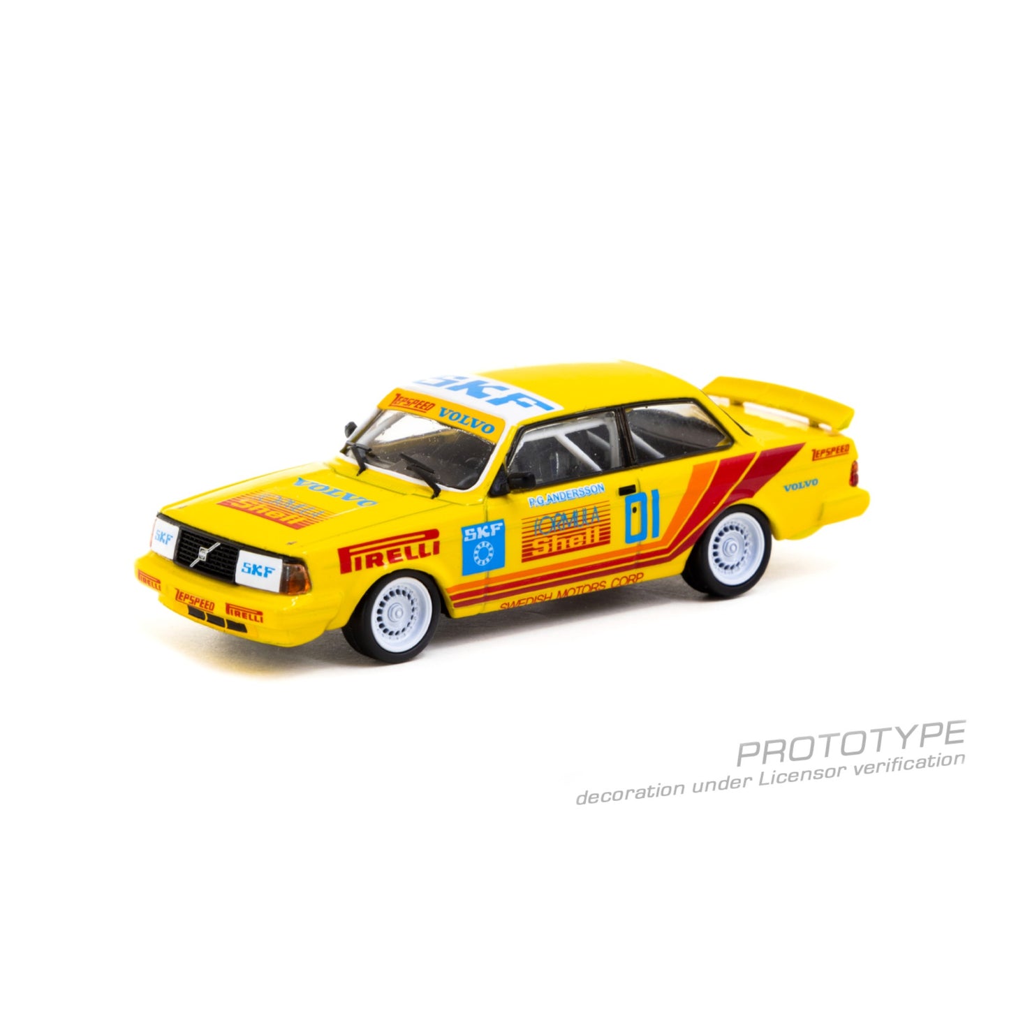 Tarmac Works - Pre-Order - Volvo 240 Turbo, Per-Gunnar Andersson Thai Group A Championship - T64-050-88THA01