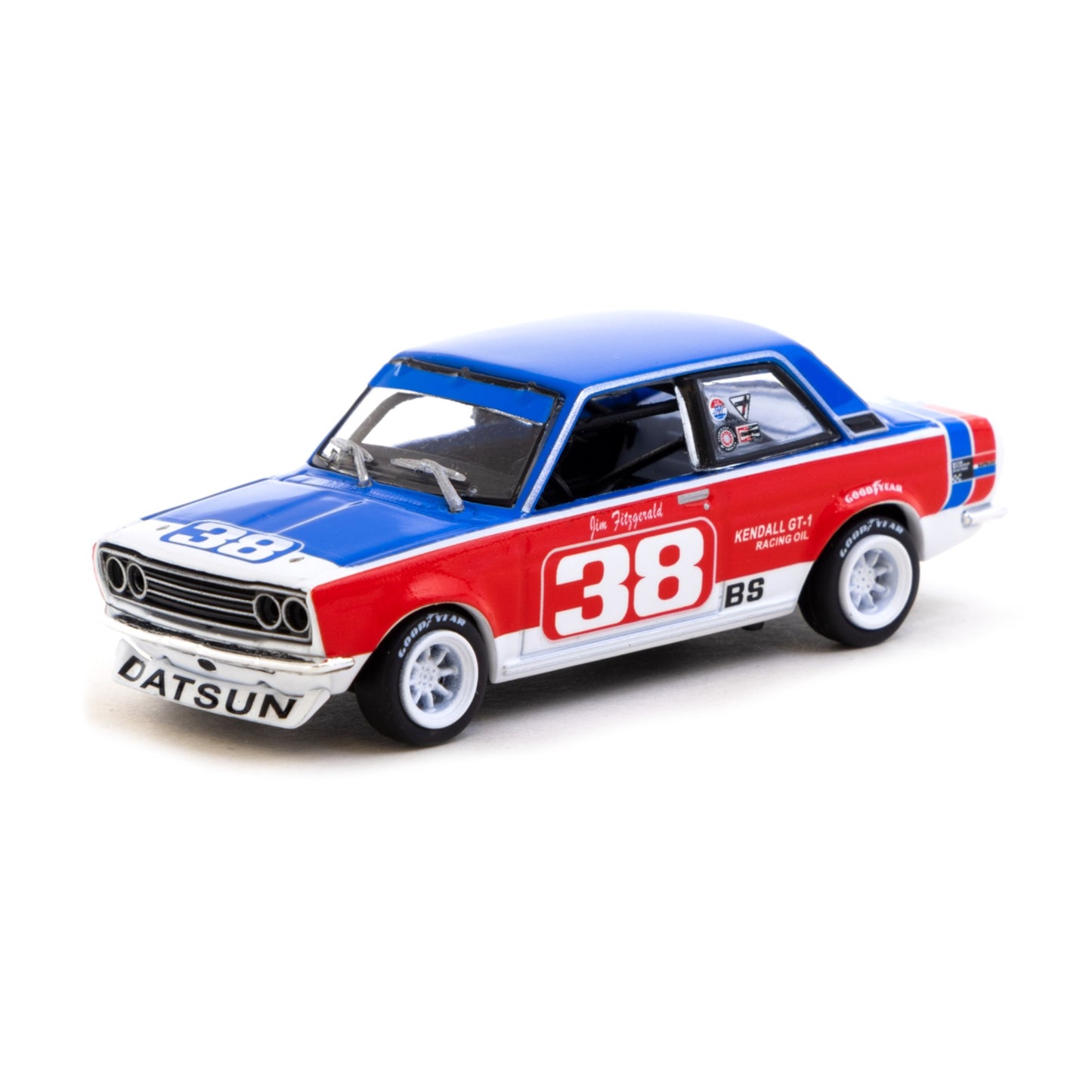 Tarmac Works - Datsun 510, #38 Jim Fitzgerald SCCA National Championship 1973 - T64-052-73SCCA38