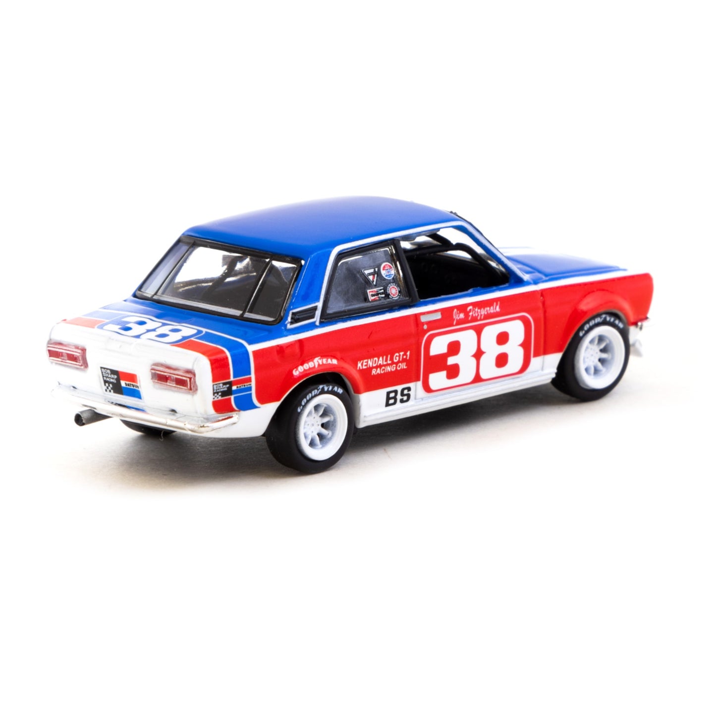 Tarmac Works - Datsun 510, #38 Jim Fitzgerald SCCA National Championship 1973 - T64-052-73SCCA38