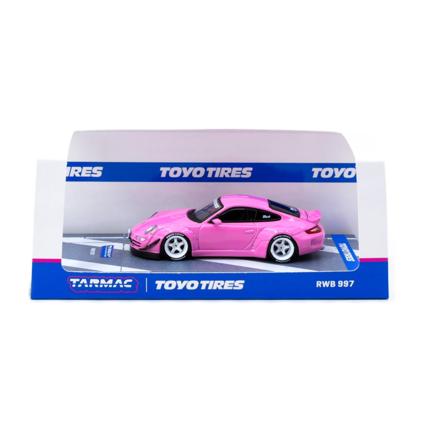 Tarmac Works - Porsche RWB 997, pink - T64-057-PN - 1:64