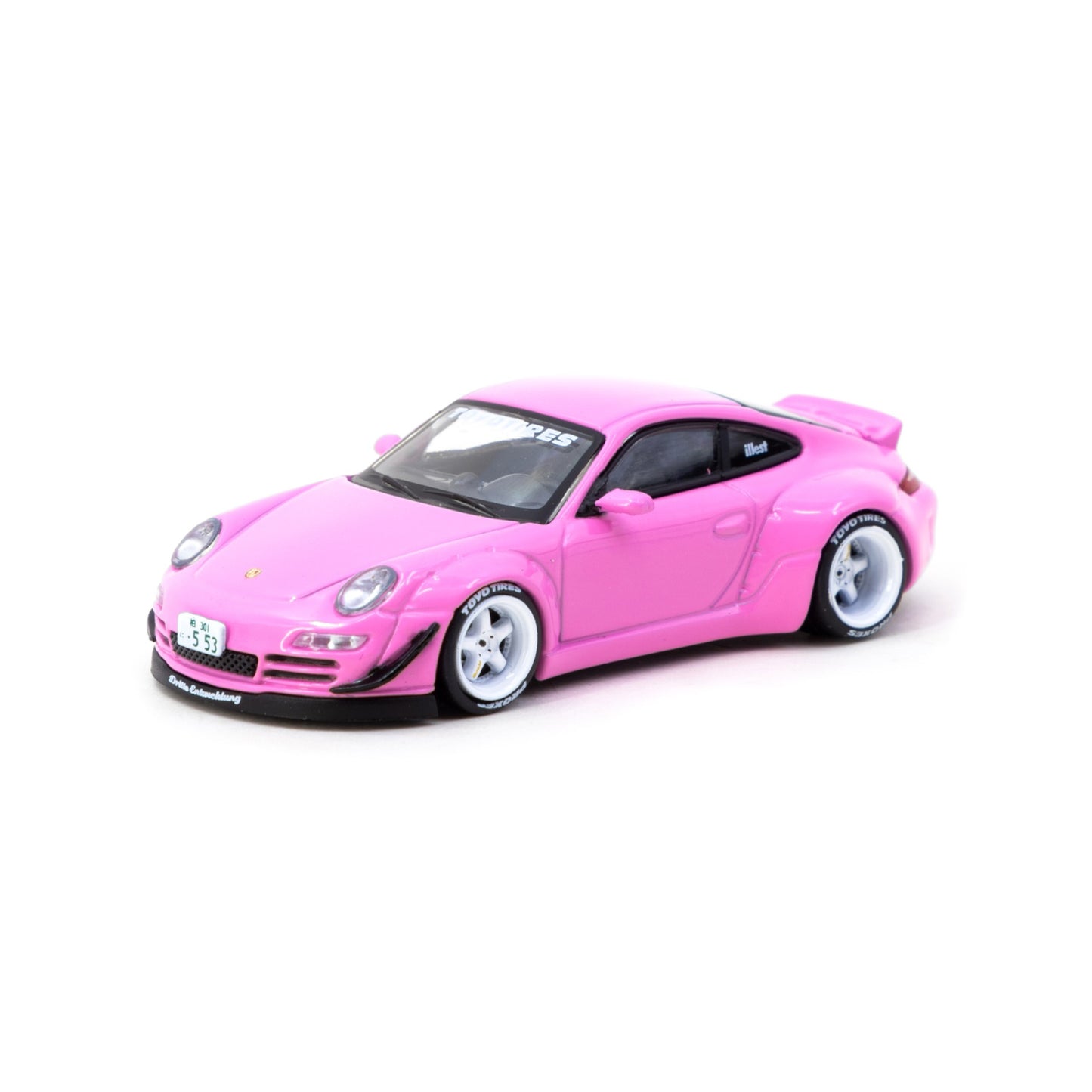 Tarmac Works - Porsche RWB 997, pink - T64-057-PN - 1:64