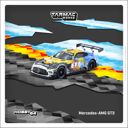 Tarmac Works - Pre-Order -  2020 Mercedes Benz AMG GT3 #2 - T64-062-20NUR02