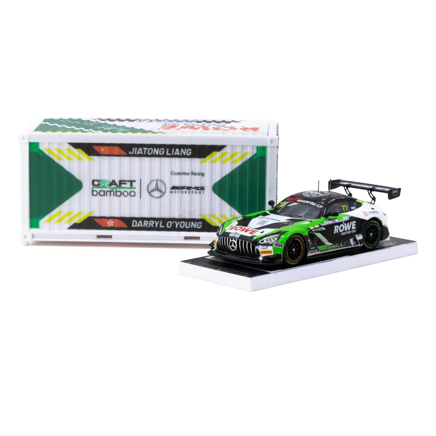 Tarmac Works - Pre-Order - Mercedes-AMG GT3 GT World Challenge Asia 2025 - Craft-Bamboo Racing Special Edition T64-062-25CHN77
