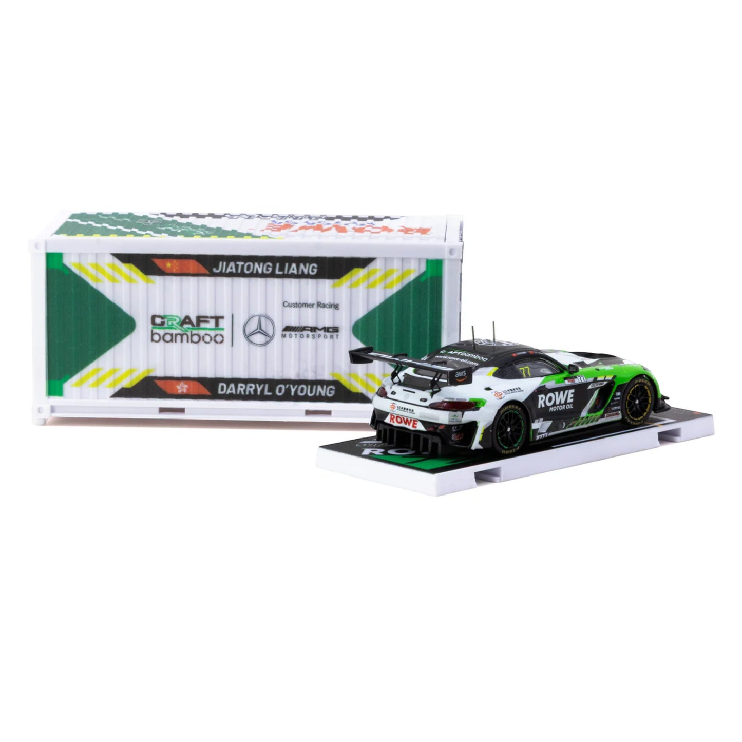 Tarmac Works - Pre-Order - Mercedes-AMG GT3 GT World Challenge Asia 2025 - Craft-Bamboo Racing Special Edition T64-062-25CHN77