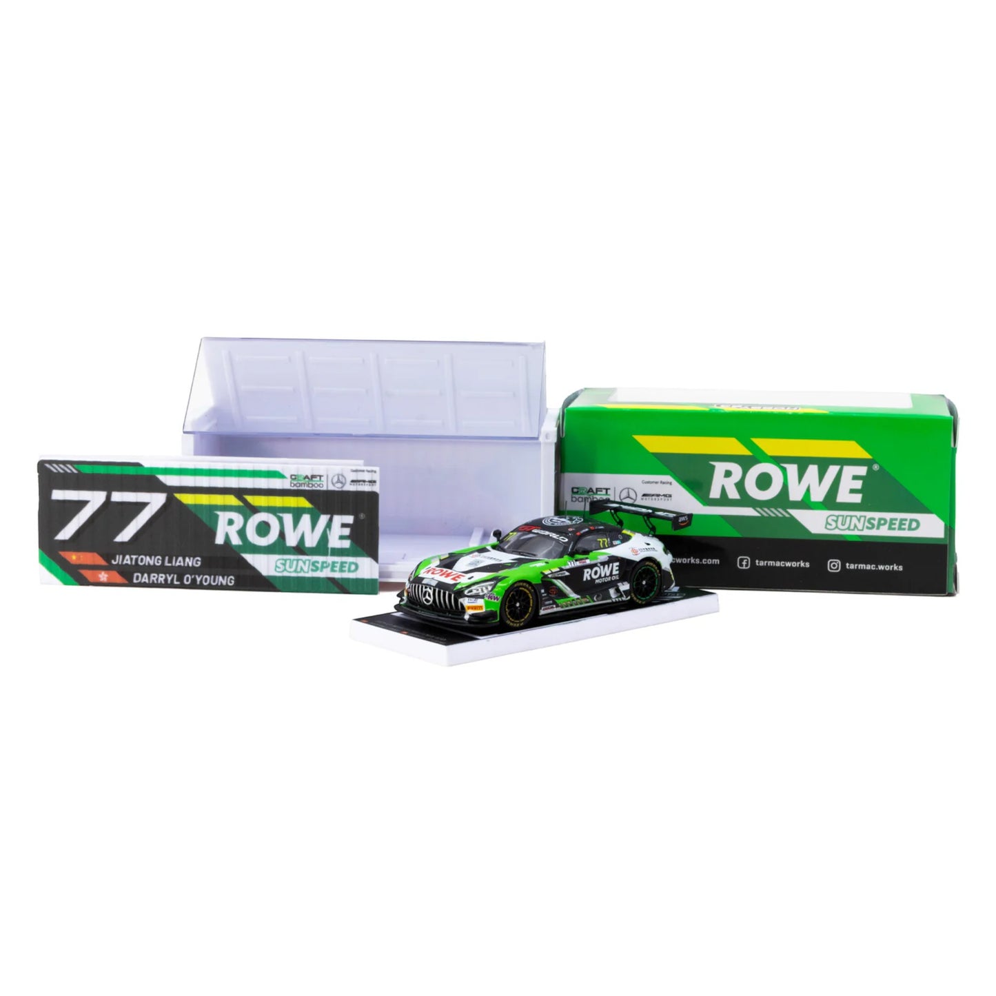 Tarmac Works - Pre-Order - Mercedes-AMG GT3 GT World Challenge Asia 2025 - Craft-Bamboo Racing Special Edition T64-062-25CHN77