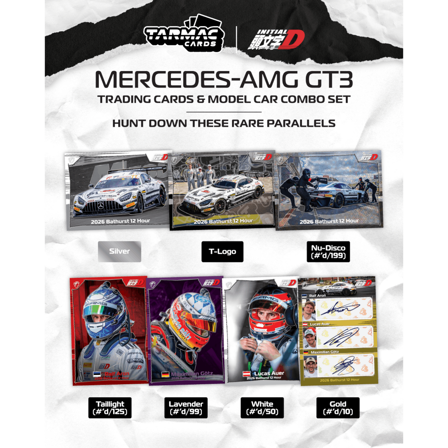 Tarmac Works - Pre-Order - 2026 Mercedes-Benz AMG GT GT3 #77 Craft-Bamboo Racing Bathurst 12h - T64-062-26BH77