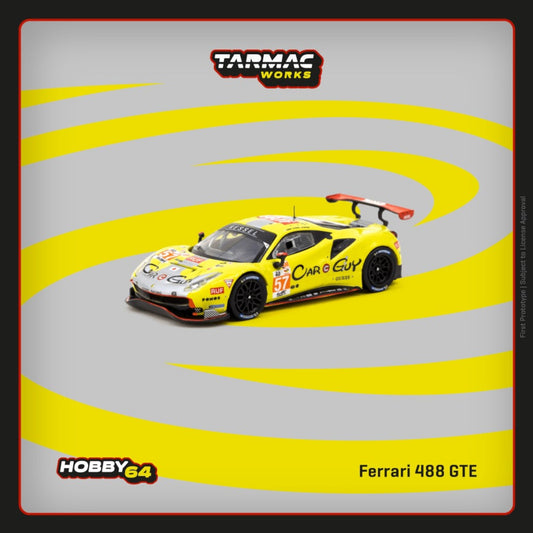 Tarmac Works - Pre-Order - Ferrari 488 GTE - 24HR Le Mans 2023 - T64-071-23LM