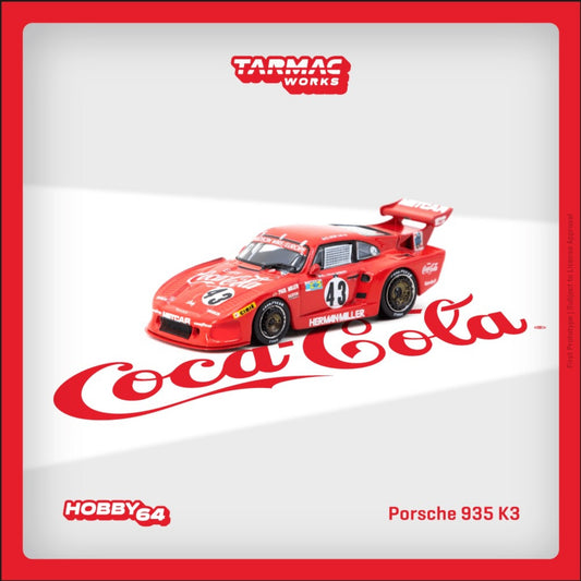 Tarmac Works - Pre-Order - Porsche 935 K3 Coca Cola - T64-079-81LM43