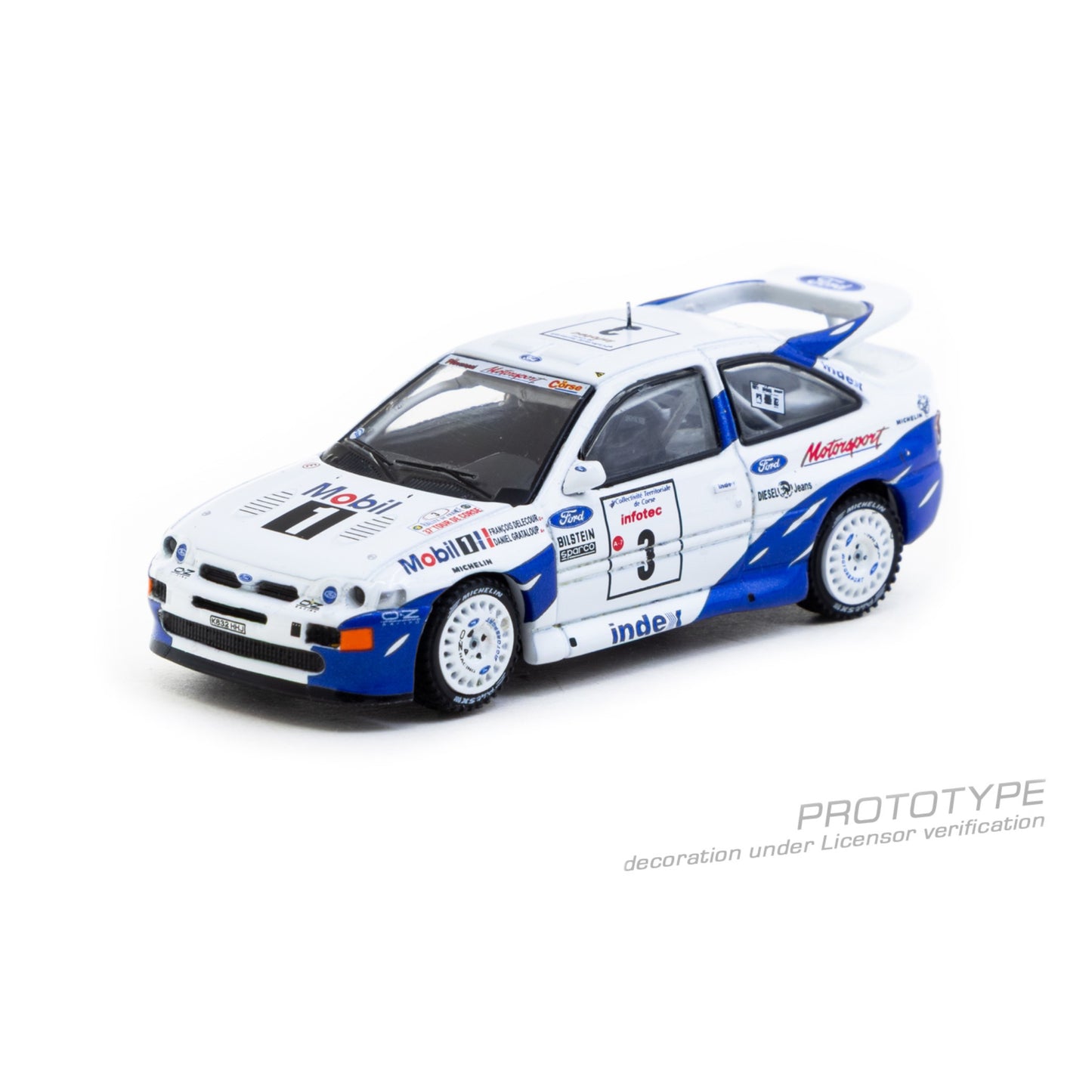 Tarmac Works - Pre-Order - 1993 Ford Escort RS Cosworth #3 - T64-081-93RDF03