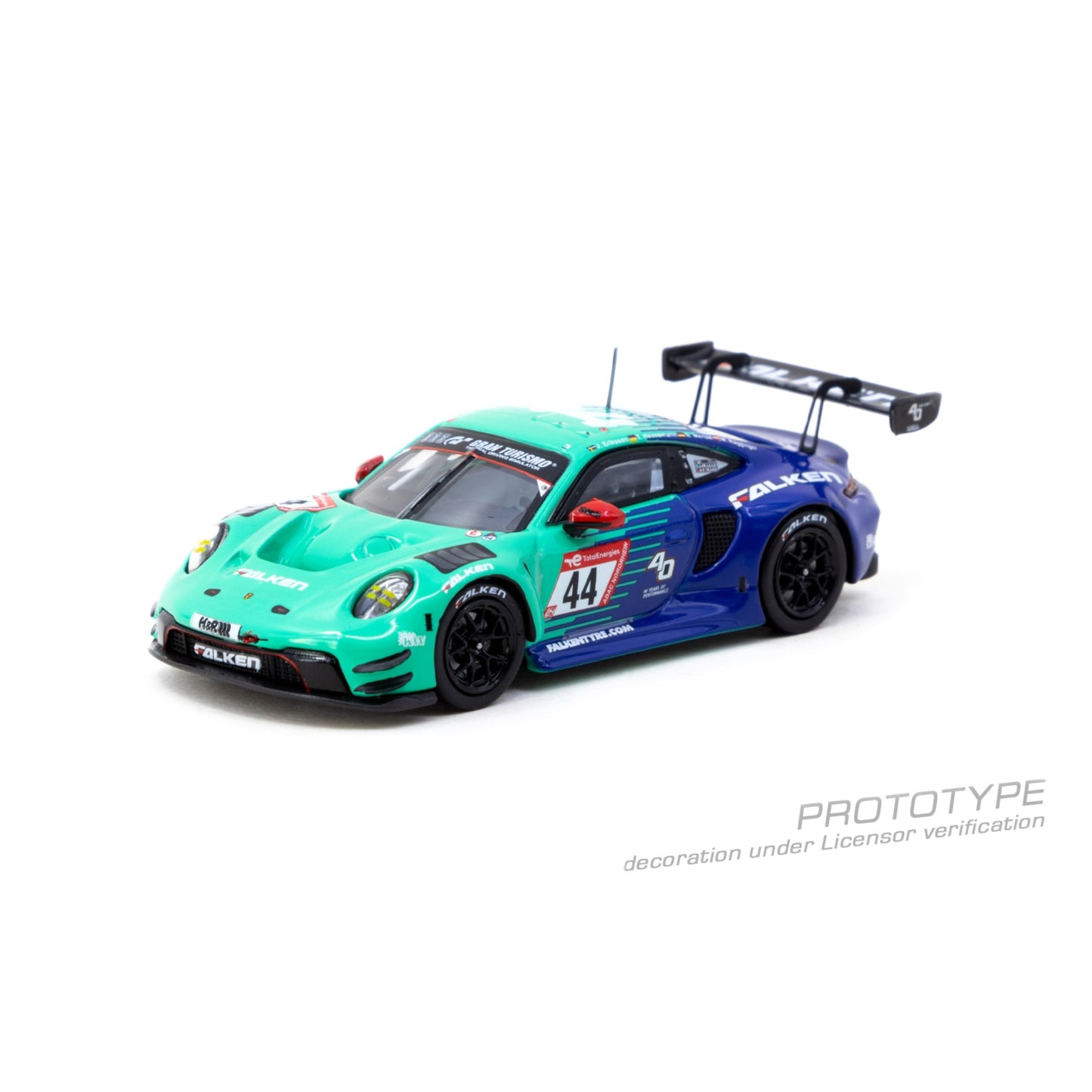 Tarmac Works - Pre-Order - Porsche 911 GT3R #44 - Nürburgring 24h 2023- T64-084-23MUR44