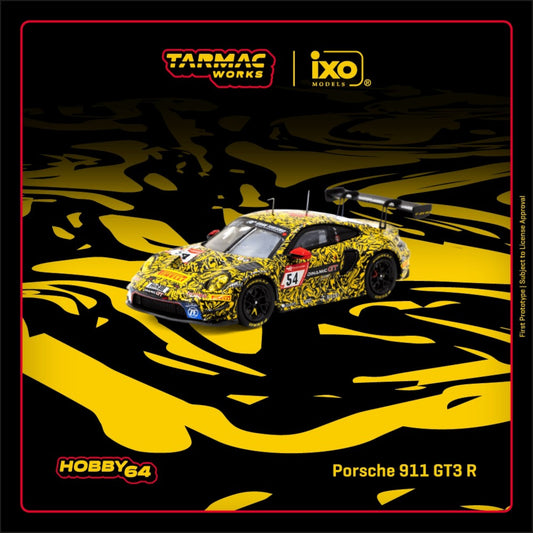Tarmac Works - Pre-Order - Porsche 911 GT3R #54 - Nürburgring 24h 2023 - T64-084-23NUR54