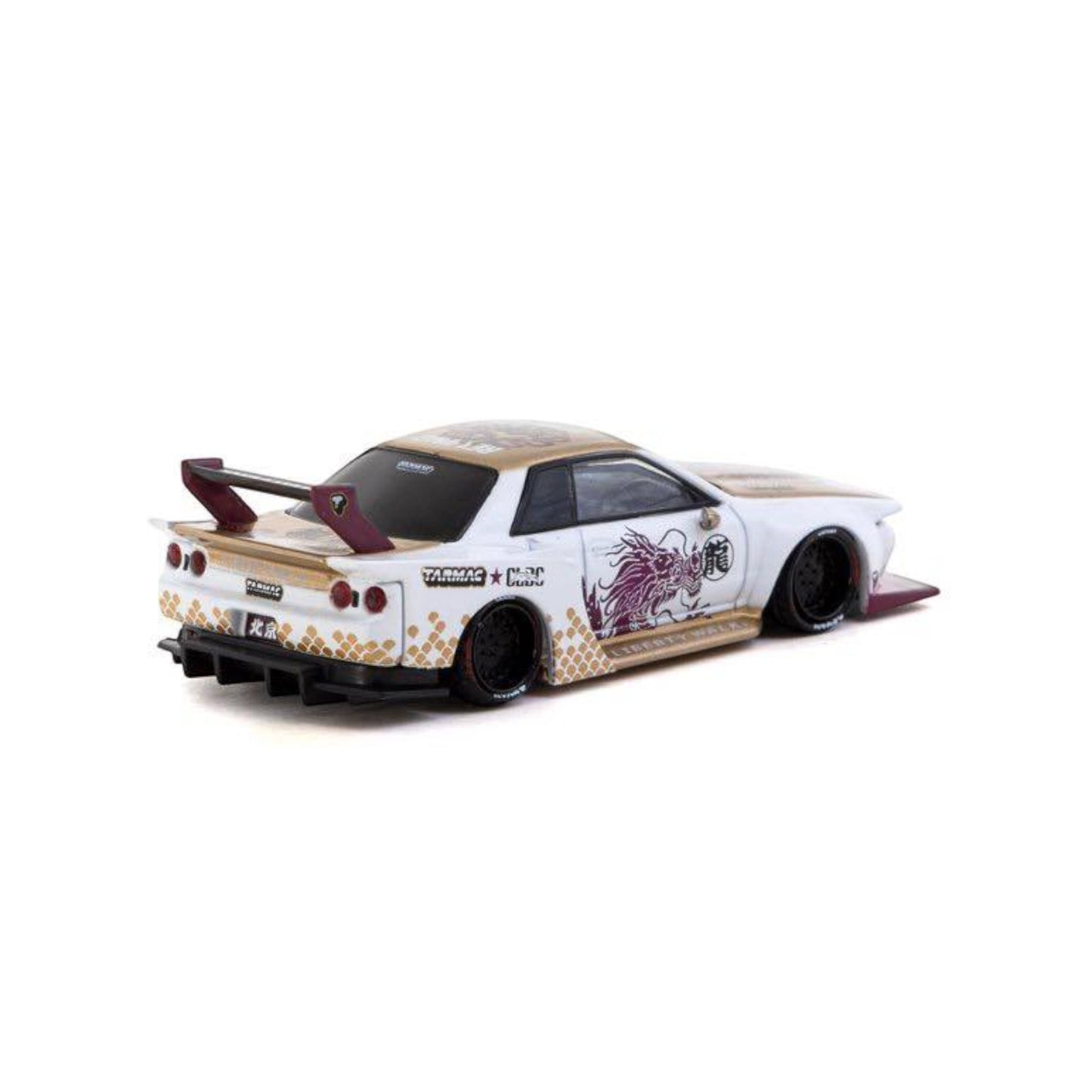 Tarmac Works - Pre-Order - LB-KAIDO WORKS Nissan R32 Skyline HEC2026 - Beijing Edition - T64-097-26HEC