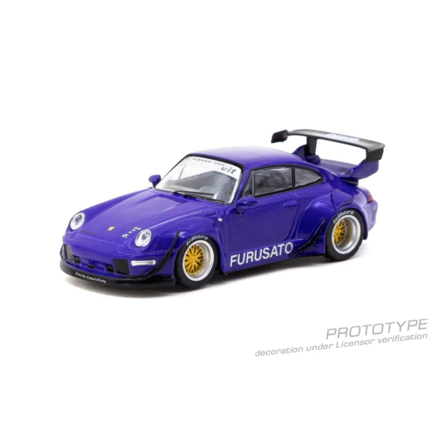 Tarmac Works - Pre-Order - PORSCHE RWB 993 FURUSATO  PURPLE 2024 - T64-TL017-FU